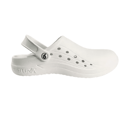 Sabot médical blanc avec bride EVA femme BluEva