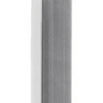 4 pieds de lit carrés en inox Hauteur 20cm