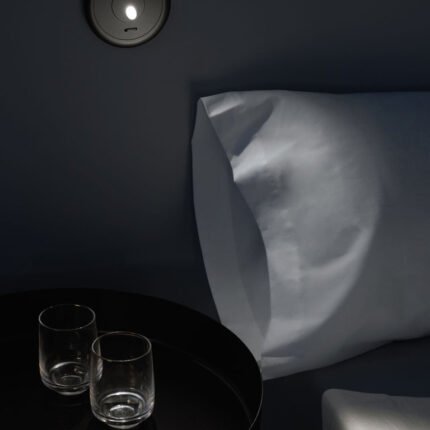 Applique liseuse LED design Radar Ø 110 mm