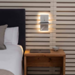 Applique murale LED design Elamp avec port USB