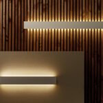 Applique murale LED design Fino 104 cm