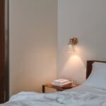 Applique murale LED design Veneto laiton poli
