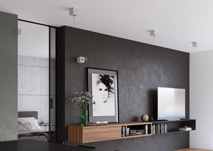 Applique murale cube en béton Ariz 10cm E27