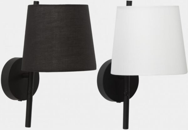 Applique murale design avec liseuse LED Clip