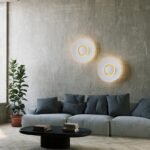 Applique murale ronde LED Big Bang Ø 512 mm
