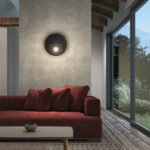 Applique murale ronde design Trip Ø 46cm E14
