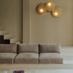 Applique murale ronde triple design Trip H.65cm E14