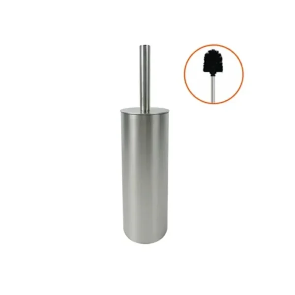 Porte balayette WC inox