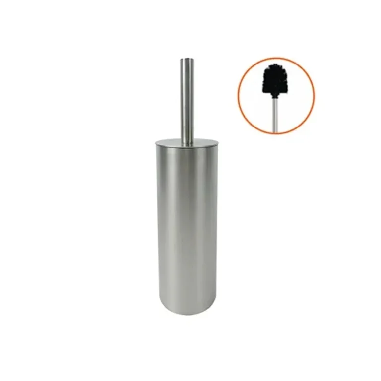 Porte balayette WC inox