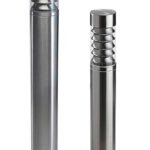 Balise en inox Priap Ø10cm 23W E27
