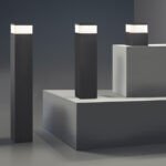 Balise Cubik en aluminium 15W E27