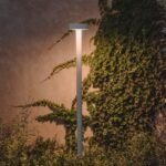 Balise lumineuse d'extérieur LED CCT Orbit big hole 90cm