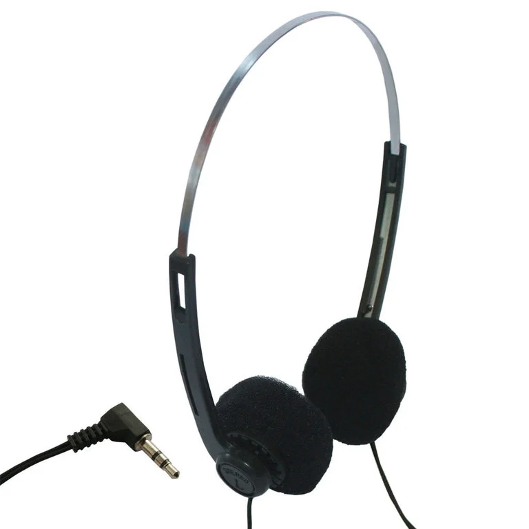 Casque audio jetable clinique