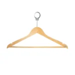 Cintre en bois avec antivol