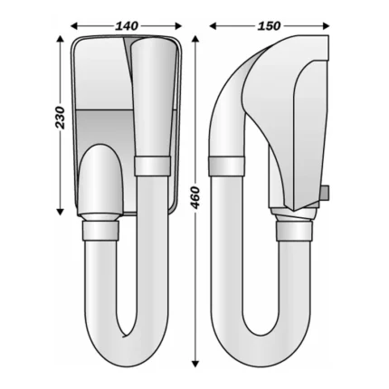 Sèche cheveux timer