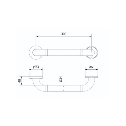 Barre de soutien PMR