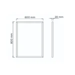 Miroir PMR réglable
