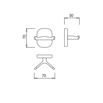 Crochets salle de bain