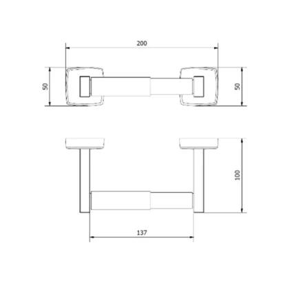 Dérouleur papier toilette