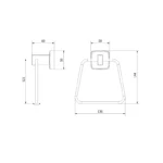 Porte serviettes Simex