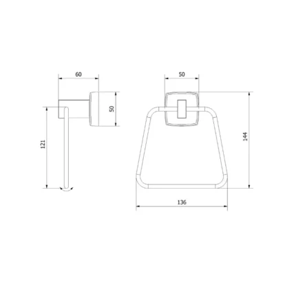Porte serviettes Simex