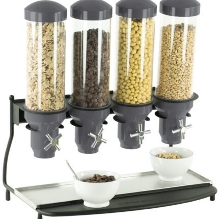 Distributeur de céréales 4 tubes 4 x 3L
