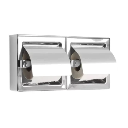 Double porte papier wc