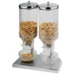 Double distributeur de céréales 2 x 4,5L