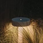 Lampadaire d'extérieur LED Plug&Play Orbit small hole 180,5cm
