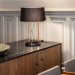 Lampe de table avec abat-jour Premium 59,4cm E27