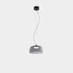 Lampe suspendue verre fumé LED intensité variable Levels Ø 32cm
