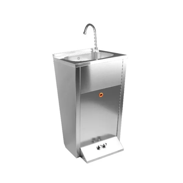 Lave-mains double pédale
