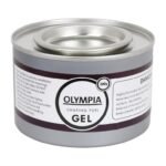 Lot de 12 capsules 200g de gel combustible 2H pour chauffe-plat
