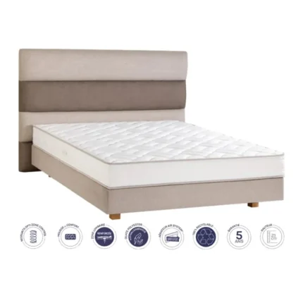 Matelas réversible.