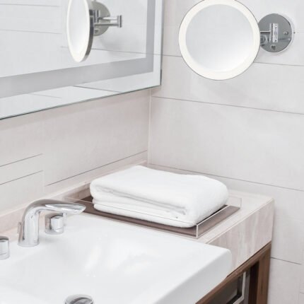 Miroir lumineux Led rond Reflex Ø23 cm