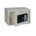 Petit coffre-fort blanc hôtel 9 L TSE/0H – Coffre-fort électronique compact et sécurisé