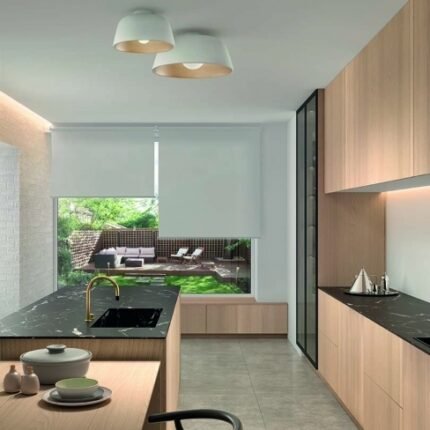 Plafonnier coupole design Miso Ø 43,3cm E27