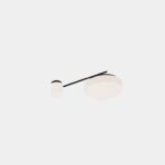 Plafonnier double LED CCT intensité variable Spark Ø39 et 14cm