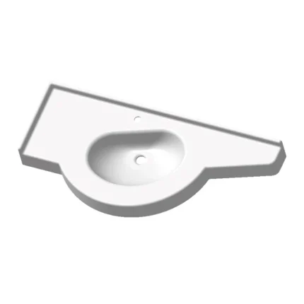 Plan vasque d angle PMR Fes 120cm