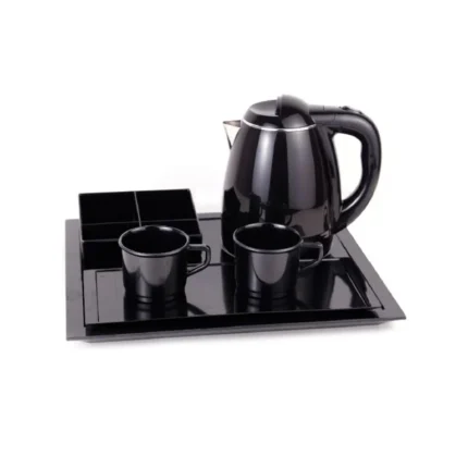 Plateaux noirs d'accueil