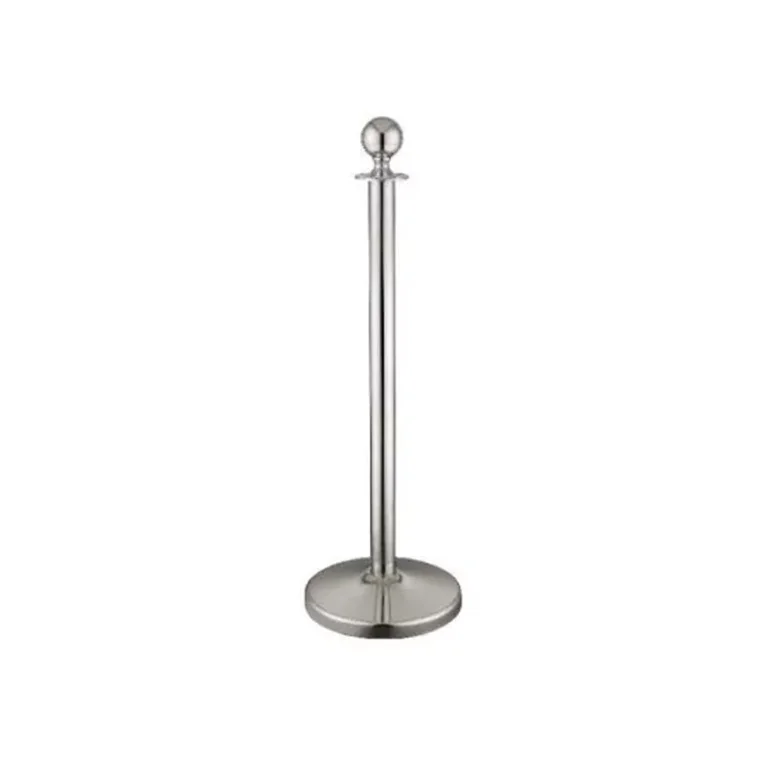 Poteau d'accueil inox
