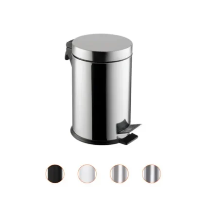 Poubelle acier inoxydable 12L