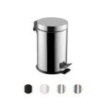 Poubelle acier inoxydable 30L