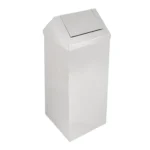 Poubelle acier inoxydable 90L