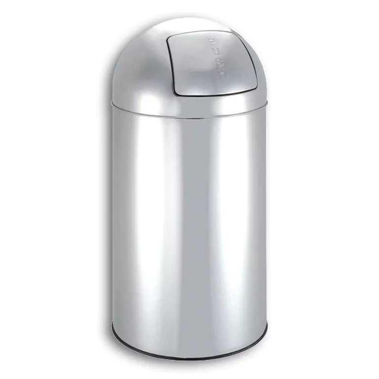 Poubelle acier inoxydable 50L