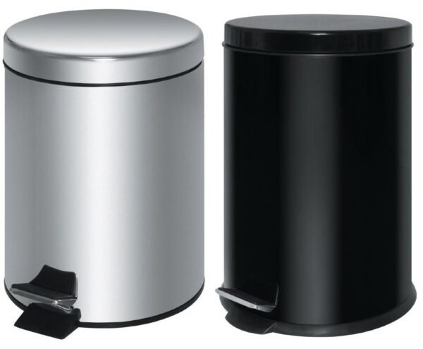 Poubelle à pédale en acier inoxydable 20L