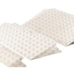 Rampe de seuil PMR avec débords en aluminium