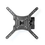 support tv mural amovible 2 points de pivot 23 55 pouces nedis