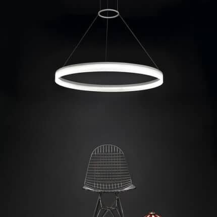 Suspension circulaire LED design Circ Ø 80cm