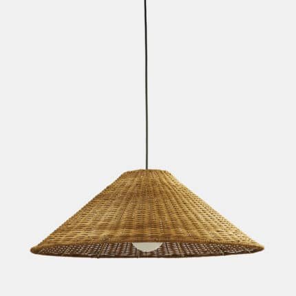 Suspension en rotin design Caribe Ø 60cm